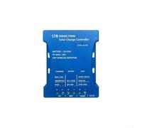 LTB Pour régulateur de charge solaire Pwm 12 V/24 V avec application, entrée PV 50 V CC, sortie USB 5 V, contrôle de charge pour batteries de voiture et éclairage de route, 10 A/20 A/30 A réglable