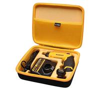 LTGEM Étui Rigide en EVA pour kit de Tournevis sans Fil DEWALT 8 V Max, gyroscopique, 2 Piles, électrique (DCF680N2) - Sac de Transport de Transport de Voyage