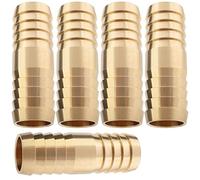 LTWFITTING Laiton Barbillon Colleuse Réparateur 19mm ID Tuyau Raccord Eau Pétrole Menuisier (paquet de 5)