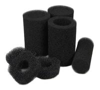 LTWHOME Compatible en Mousse Ronde Filtre Éponge Ensemble Tapis Convient pour All Pond Solutions Bassin CUP-359 Filtre (Paquet de 3 Ensembles)