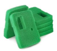 LTWHOME Compatible Mousse de Filtre Grossière Verte Remplacement Convient pour All Pond Solutions CUP-305 Filtre (Paquet de 6)