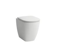 Lua cuvette wc au sol sans bride sortie hor/vert 520x360x420 mm blanc - LAUFEN H8230810000001