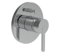 Lua mitigeur bain-douche encastré pour simibox avec clapet anti-retour chromé - LAUFEN H3210860040101