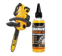 Lubrifiant À L'huile Pour Scie À Chaîne - 100 Ml De Graisse Brillante Longue Durée | Lubrifiant Pour Équipement Électrique À Gaz - Antirouille - Pour Tondeuse À Main, Porte Coulissante, Machine À Coud