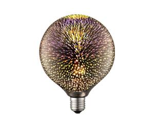 Lucande ampoule en gris fumée, doré, | e27, 1800 k blanc chaud, en verre