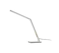Lucande Ampoules LED lampe de bureau en aluminium brossé, dimmable table | lampe pour le bureau moderne, cct, 3000 k blanc chaud - 6000 k lumière du jour pour bureau, espaces de travail, salon,