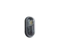 Lucande Applique Exterieur Serine à intensité variable en Noir Aluminium (1 lampe,à E27), Murale Luminaire Lampe Jardin Eclairage d’exterieur