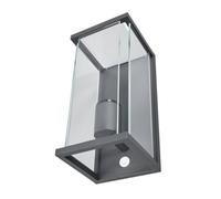 Lucande Applique extérieure Annalea (Moderne) en Noir Aluminium (1 lampe,à E27), pour mur extérieur/façade de maison terrasse und balcon