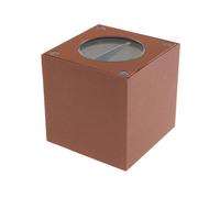 Lucande LED Applique Exterieur Jarno (Moderne) en Marron Aluminium (à 2 lampes,), Murale Luminaire Lampe Jardin Eclairage d’exterieur
