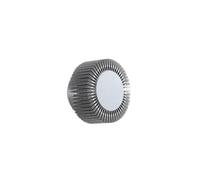 Lucande LED Applique Exterieur Keany (Moderne) en Gris Aluminium e. a. pour Salle de bain (1 lampe,à), Murale Luminaire Lampe Jardin Eclairage