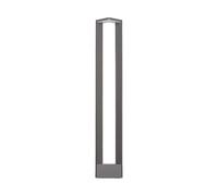 Lucande LED Eclairage Exterieur Jeny (Moderne) en Noir Aluminium (1 lampe,à), Luminaire Lampe Jardin Borne Lumineuse