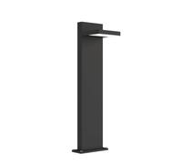 Lucande LED Eclairage Exterieur Silvan (Moderne) en Noir Aluminium (1 lampe,à), Luminaire Lampe Jardin Borne Lumineuse