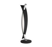 Lucande LED Lampe a poser Marija à intensité variable (Moderne) en Noir Métal e. a. pour Salon & Salle manger (1 lampe,à), de Chevet, Table,