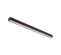 Lucande LED Plafonnier Emara à intensité variable (Moderne) en Marron Bois e. a. pour Salon & Salle manger (1 lampe,à), bois plafonnier lampe
