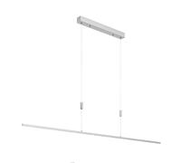 Lucande LED Suspension Arnik à intensité variable (Moderne) en Gris Métal e. a. pour Salon & Salle manger (à 8 lampes,), lampe plafonnier suspension