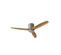 Lucande LED Ventilateur de plafond avec lampe Faipari (Moderne) en Marron Bois e. a. pour Salon & Salle à manger (1 lampe,à),