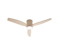 Lucande LED Ventilateur de plafond avec lampe Sorin (Moderne) en Beige Métal e. a. pour Salon & Salle à manger (1 lampe,à),