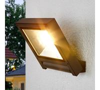 Lucande Projecteur d'extérieur LED Maica, anthracite, orientable, IP65 Maica, noir, Aluminium, Moderne, Luminaire extérieur LED
