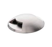 Spot encastrable dans le sol Lucande Helene, Ø 9 cm, aluminium, IP67 Helene Lucande, dimmable, gris, Aluminium, Moderne, Spot encastrable dans le sol LED