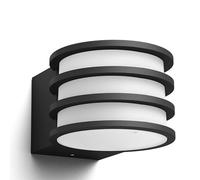 Philips Hue Applique murale extérieure Lucca White Ambiance 9.5W Anthracite