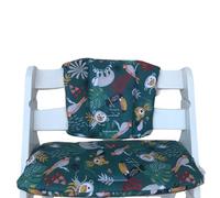 LUCCA kids Coussin pour Chaise Haute évolutive, revêtement plastifié pour Un Nettoyage Facile, Compatible avec Hauck Alpha et modèles similaires (Selva)