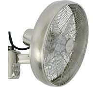 Lucci AIR BC Ventilateur mural 50 W (Ø) 410 mm chrome pivotant