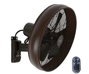 LUCCI Air Breeze Ventilateur mural avec télécommande, Oil Rubbed Bronze