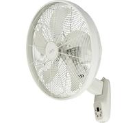 Lucci AIR Glide DC WV Weiss Ventilateur mural 36 W blanc