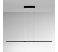 Luce Ambiente Design SHANGHAI Suspension à 1 source lumineuse, LED, LED-SHANGHAI-S1C NERO,