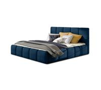 BestMobilier Lucea - 180x200 - Bleu nuit