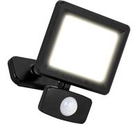Luceco Essence Projecteur Multi-Position 10W 1050lm 4000K IP65 PIR Dask or Dawn Noir