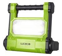 Projecteur de chantier LED Luceco portable noir/vert IP54 20 W 1800 lm blanc froid 6500 K avec batterie