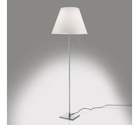 Luceplan Costanza Lampadaire avec un interrupteur marche/arrêt et manche télescopique, 1D13NT010020+9D1301511702,