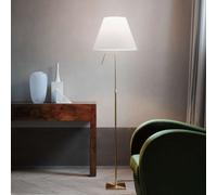 Luceplan Costanza Lampadaire, E27, avec variateur sensitif et tige télescopique, 1D13NT000030+9D1301511702,