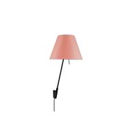 Luceplan Costanzina Parete noir Wandleuchte, pêche