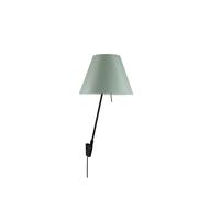 Luceplan Costanzina Parete noir Wandleuchte, vert d`eau