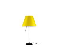 Luceplan Costanzina Tavolo noir Tischleuchte, jaune vif