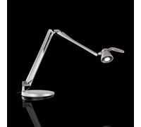 Luceplan Fortebraccio Lampe de table à LED avec pied de table et interrupteur marche/arrêt, 1D33N2LIR0A 1D33N/01000A,