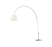 Luceplan Lampadaire Lady Costanza D13E d Abat-jour blanc. pied en aluminium