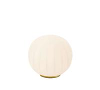 Luceplan Lampe de table Lita ø30 cm. socle en laiton