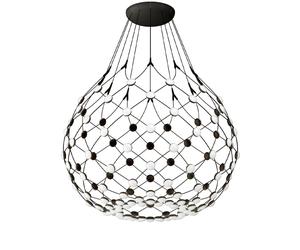 Luceplan Suspension Mesh Wireless noir. large