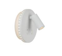 Lucide Applique murale LED Bentjer - Blanc
