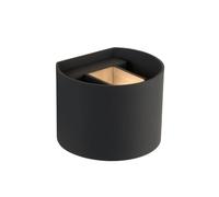 Lucide applique Xio - Noir
