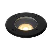 LUCIDE BILTIN - Spot de sol Intérieur/Extérieur - Ø 10,8 cm - 1xGU10 (MR16) - IP67 - Noir