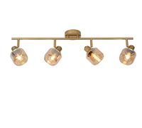 LUCIDE BJORN - Spot plafond - 4xE14 - Or Mat/Laiton