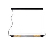 LUCIDE CALIXT - Suspension - 2xE27 - Noir
