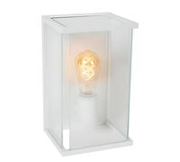LUCIDE CLAIRE - Applique murale Intérieur/Extérieur - 1xE27 - IP54 - Blanc