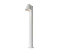LUCIDE DINGO-LED - Borne extérieur - LED Dim. - GU10-1x5W 3000K - IP44 - Blanc