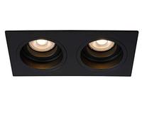 LUCIDE EMBED - Spot encastrable - 2xGU10 (MR16) - Noir