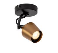 LUCIDE EMILE - Spot plafond - Ø 10,5 cm - 1xGU10 (MR16) - Or Mat/Laiton